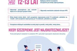 Informacja o szczepieniach HPV